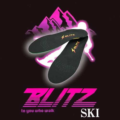 インソールFoot-K BLITZ スキー BLITZ-K（ブリッツ スキーモデル）