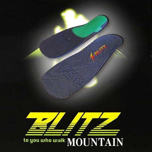 インソールFoot-K BLITZ マウンテン BLITZ-T（ブリッツ 登山用モデル）